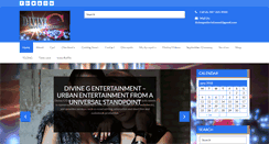 Desktop Screenshot of divinegentertainment.com